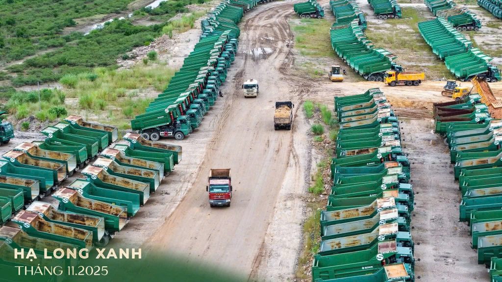 Tiến độ xây dựng Vinhomes Hạ Long Xanh