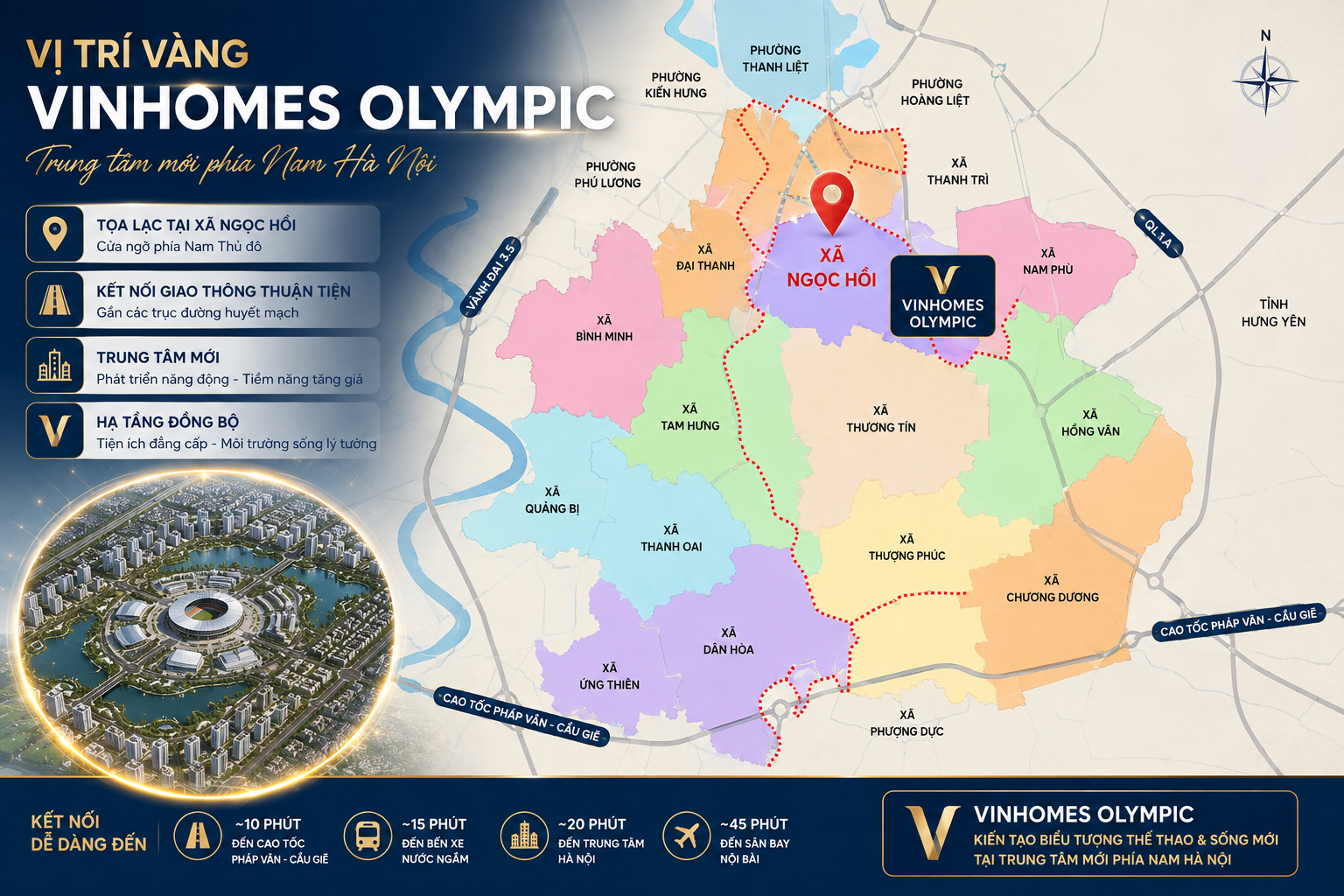 Vị Trí Vin Olympic Hà Nội