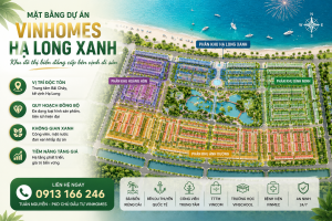Mặt bằng dự án Vinhomes Hạ Long Xanh 2026