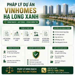 Pháp Lý Minh Bạch Vinhomes Hạ Long Xanh