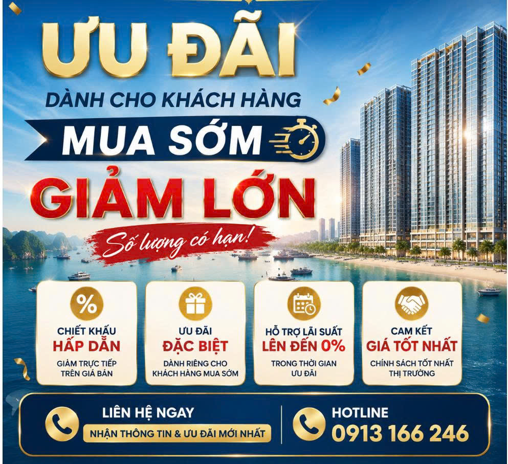 Ưu đãi dành cho khách hàng mua sớm